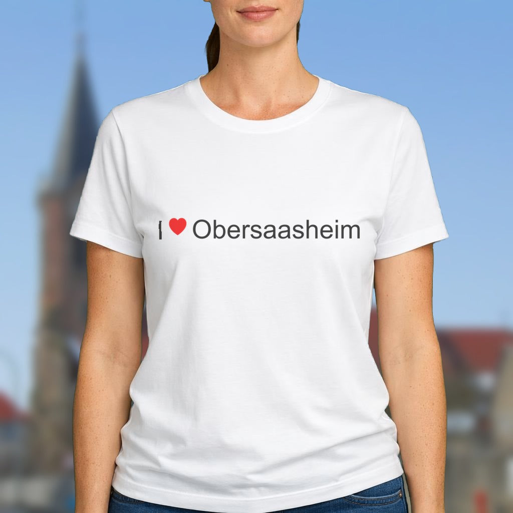 T-shirt I love obersaasheim