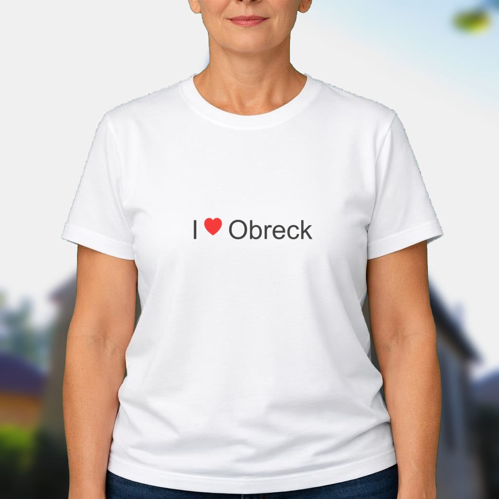 T-shirt I love obreck