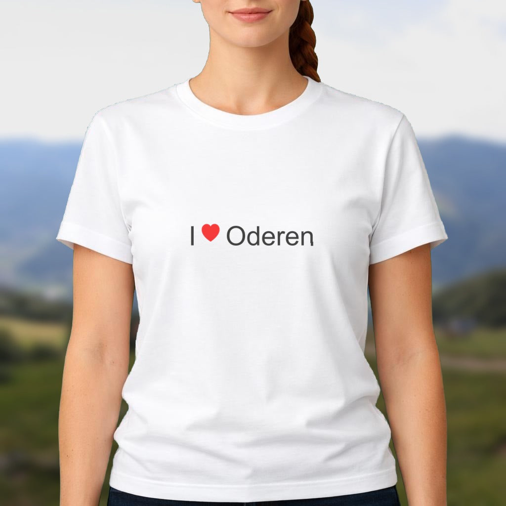 T-shirt I love oderen