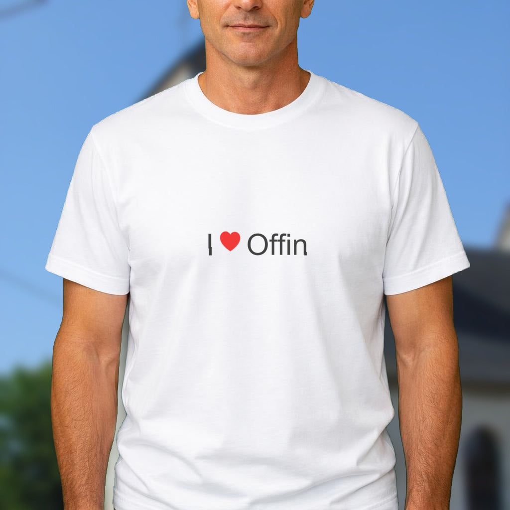 T-shirt I love offin