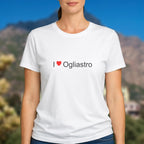 T-shirt I love ogliastro