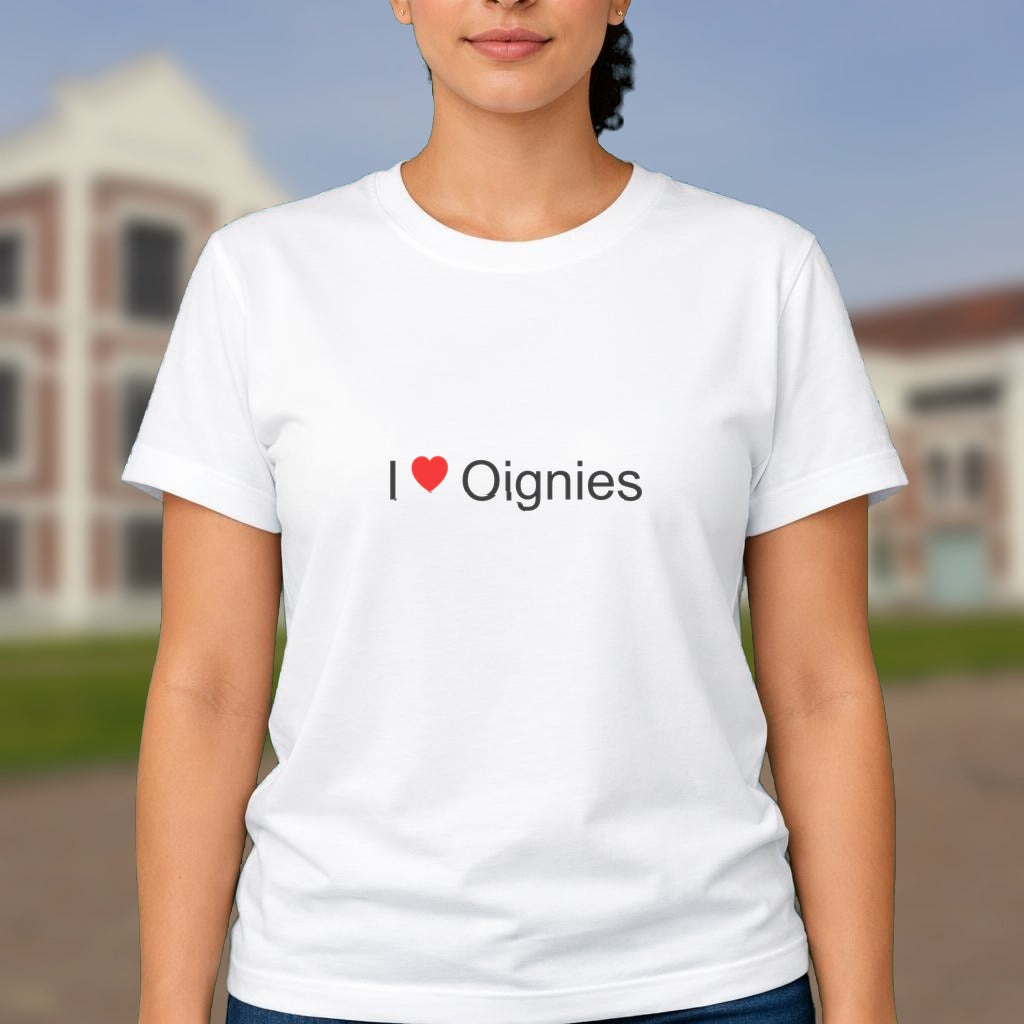 T-shirt I love oignies