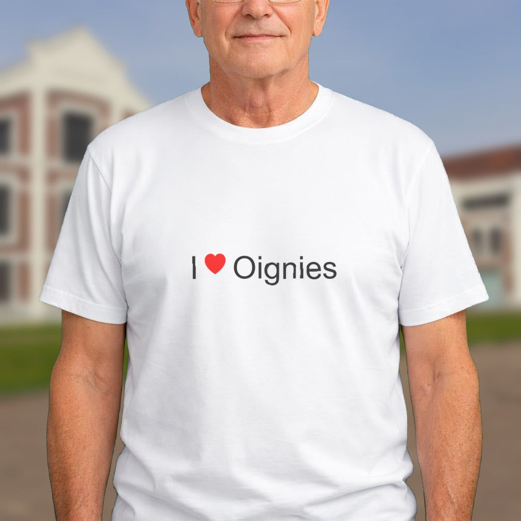 T-shirt I love oignies