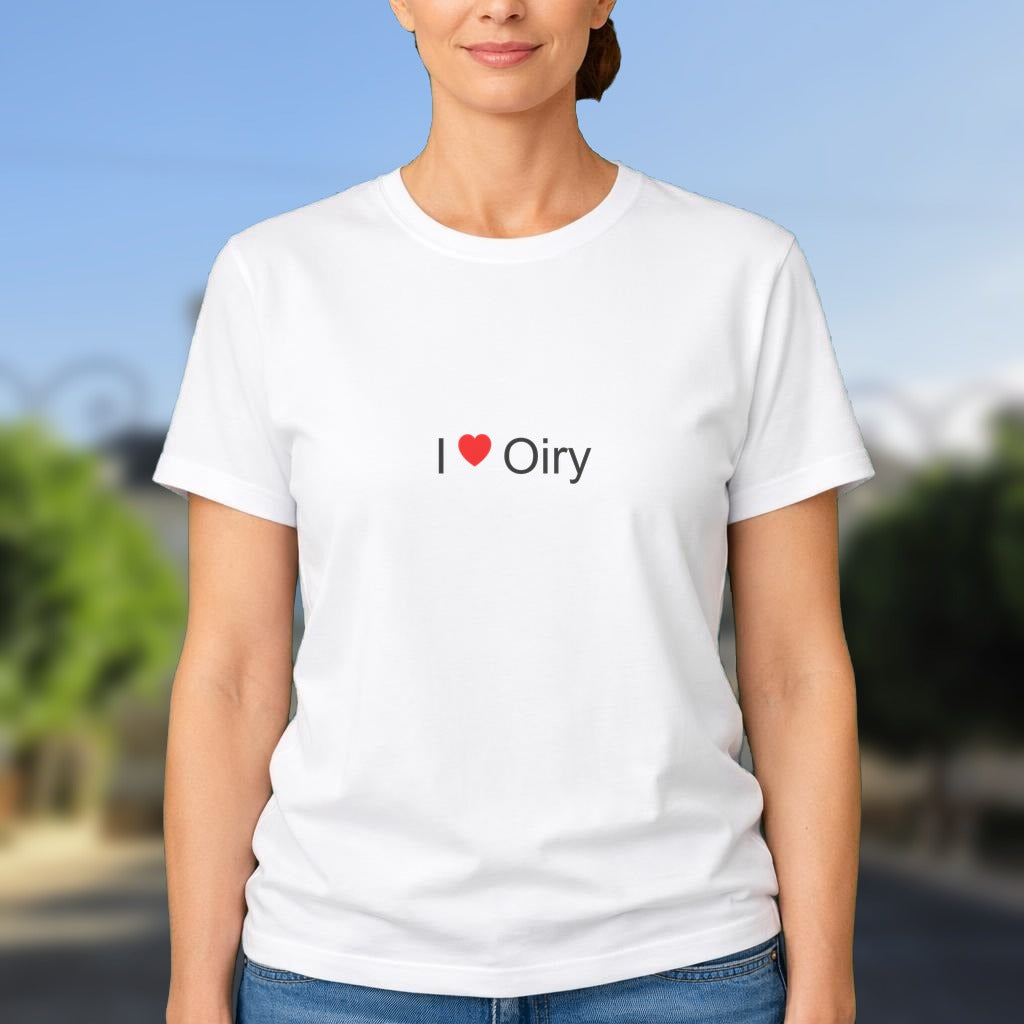 T-shirt I love oiry
