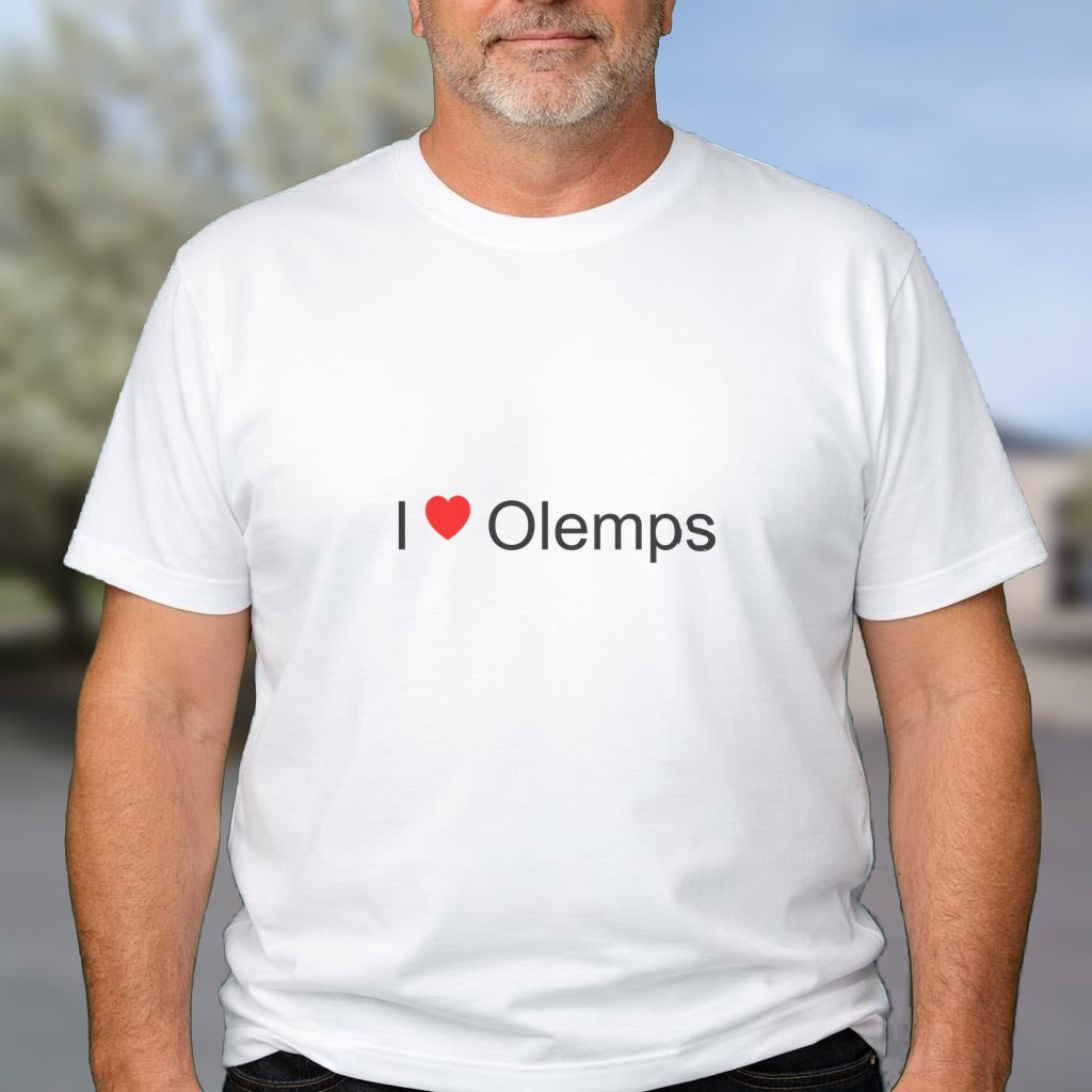 T-shirt I love olemps