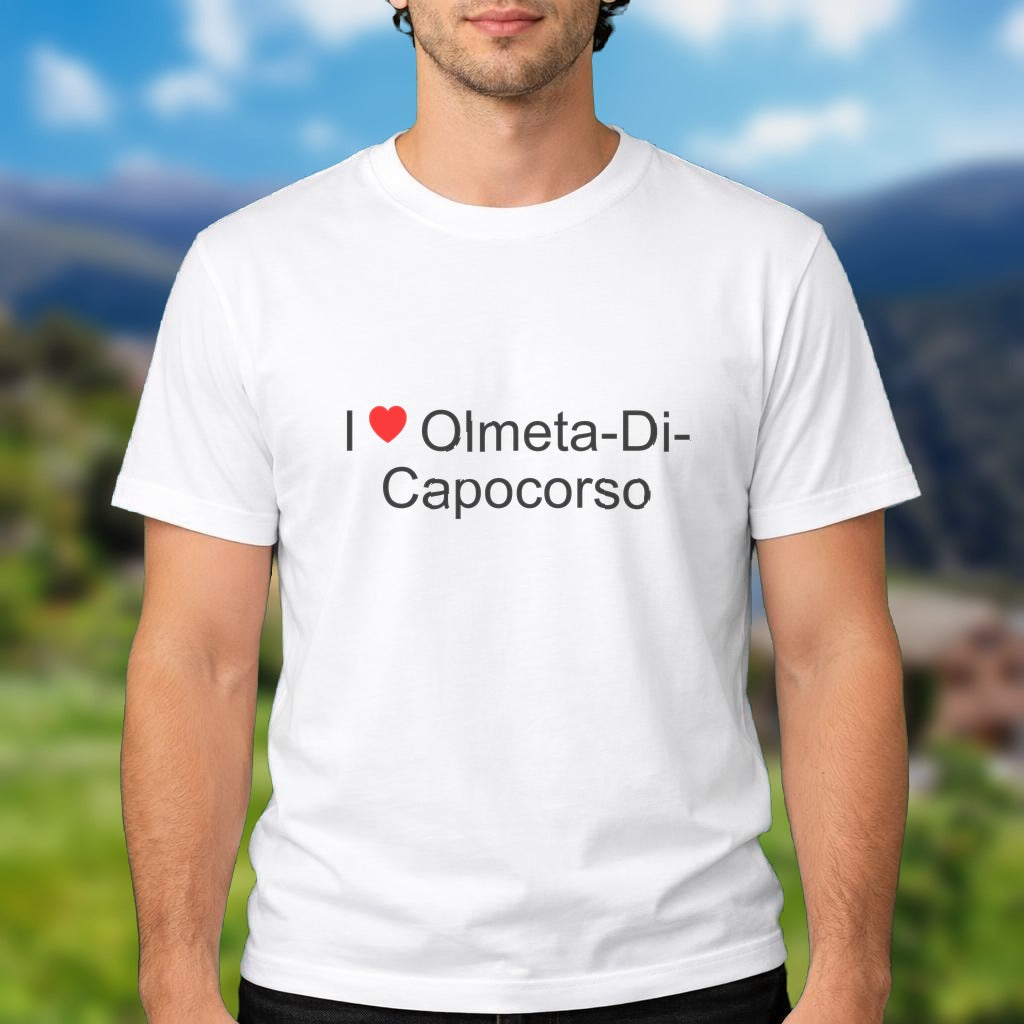 T-shirt I love olmeta-di-capocorso