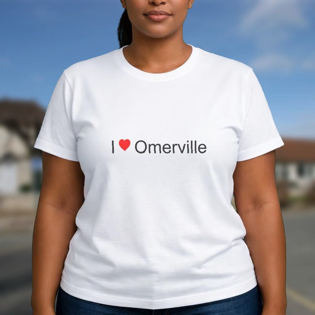 T-shirt I love omerville