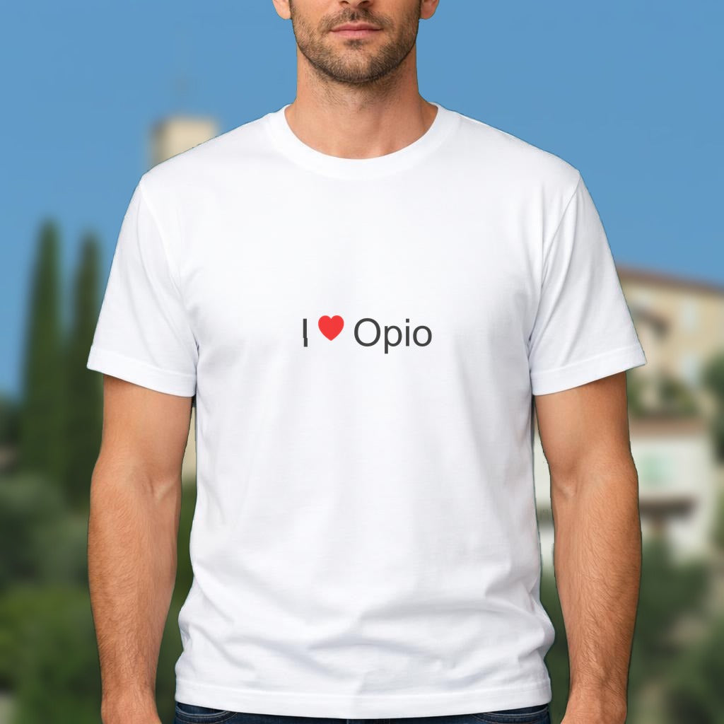 T-shirt I love opio
