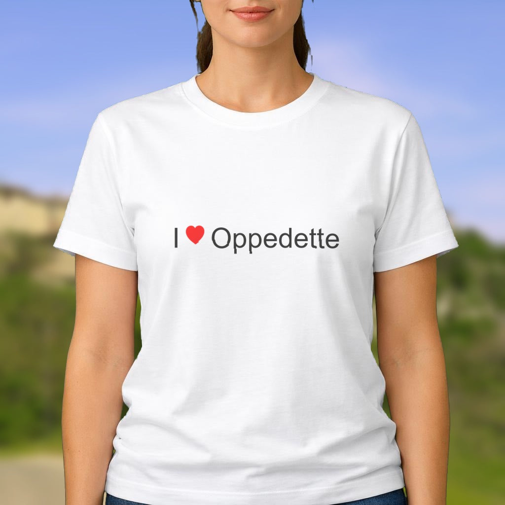 T-shirt I love oppedette