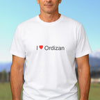 T-shirt I love ordizan