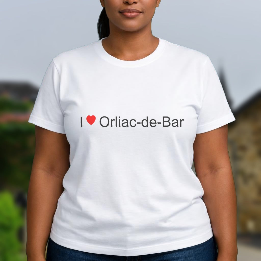 T-shirt I love orliac-de-bar
