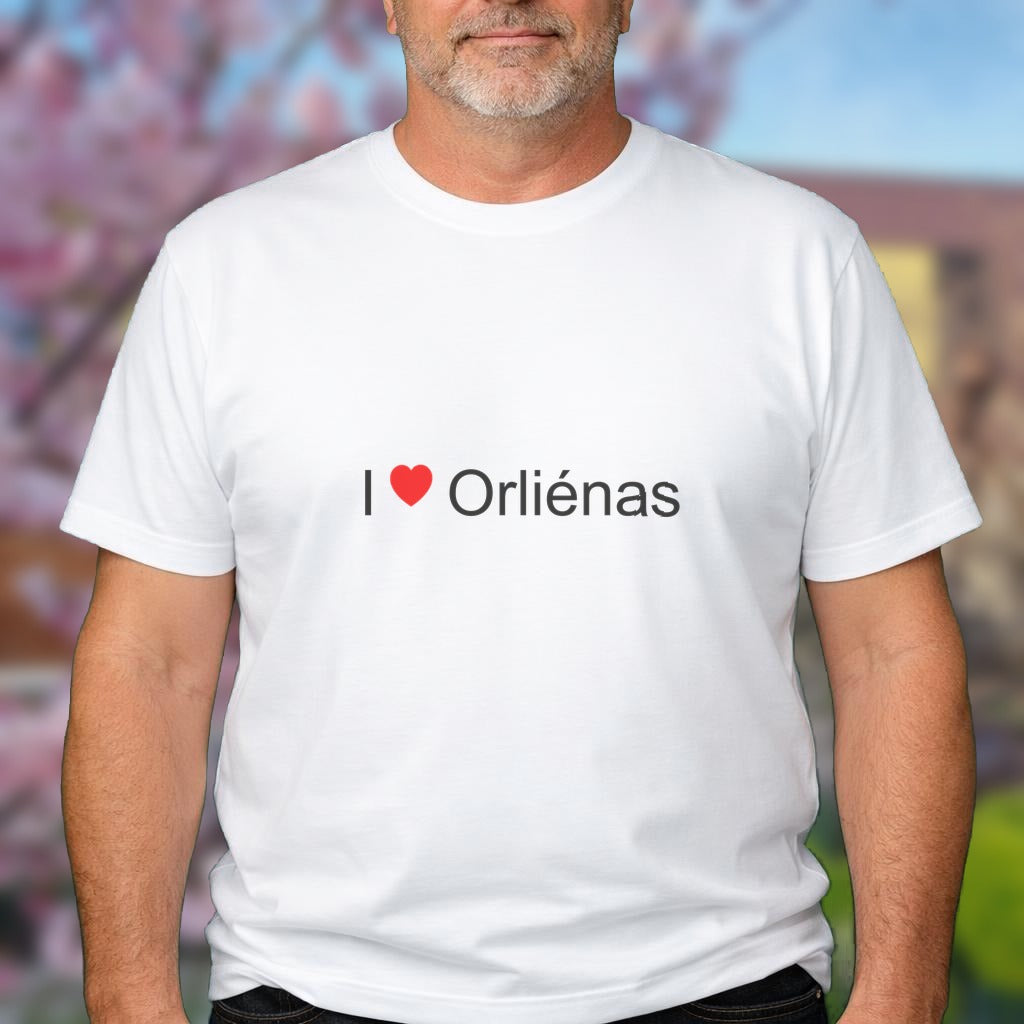 T-shirt I love orliénas