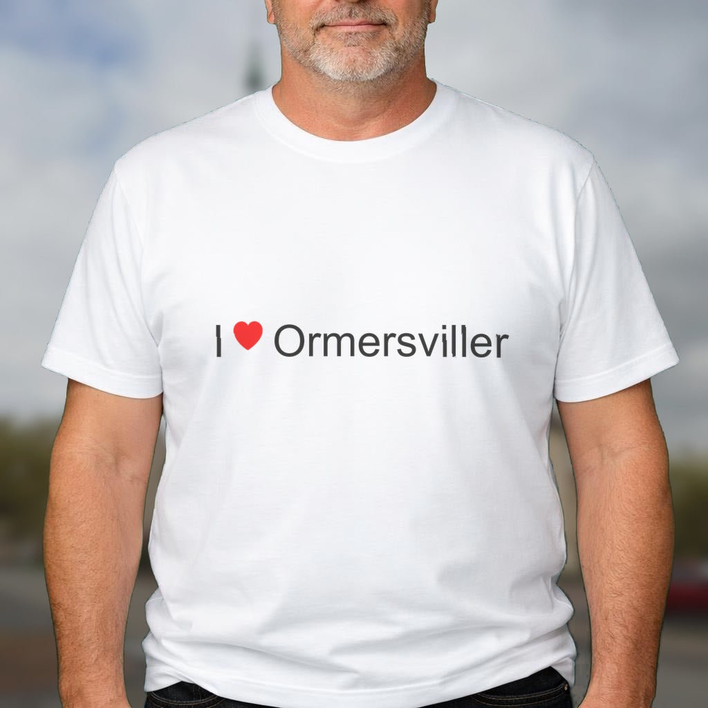 T-shirt I love ormersviller