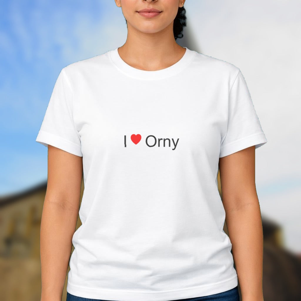 T-shirt I love orny
