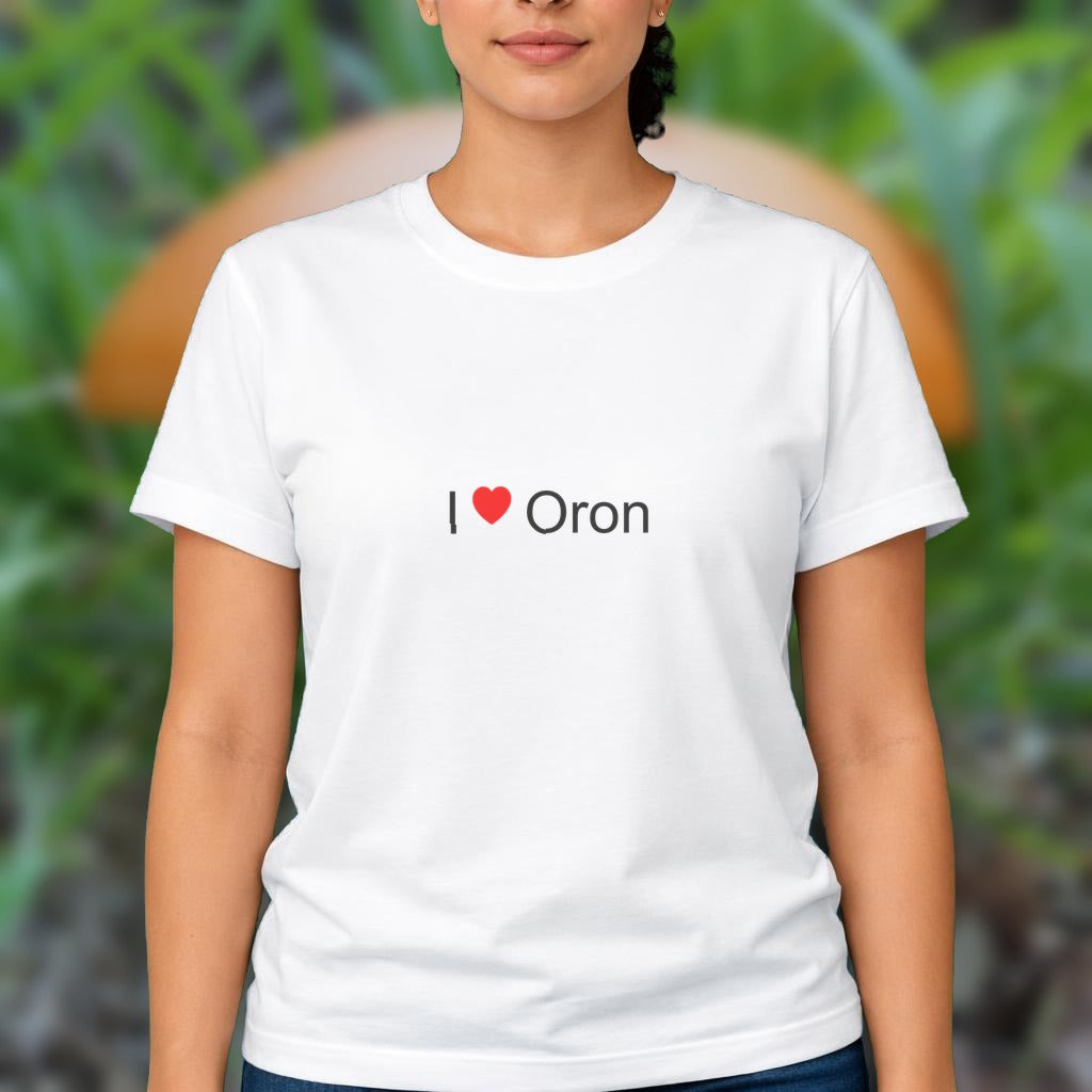 T-shirt I love oron