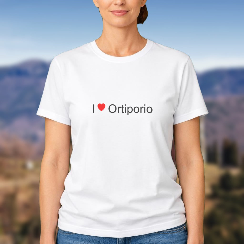 T-shirt I love ortiporio