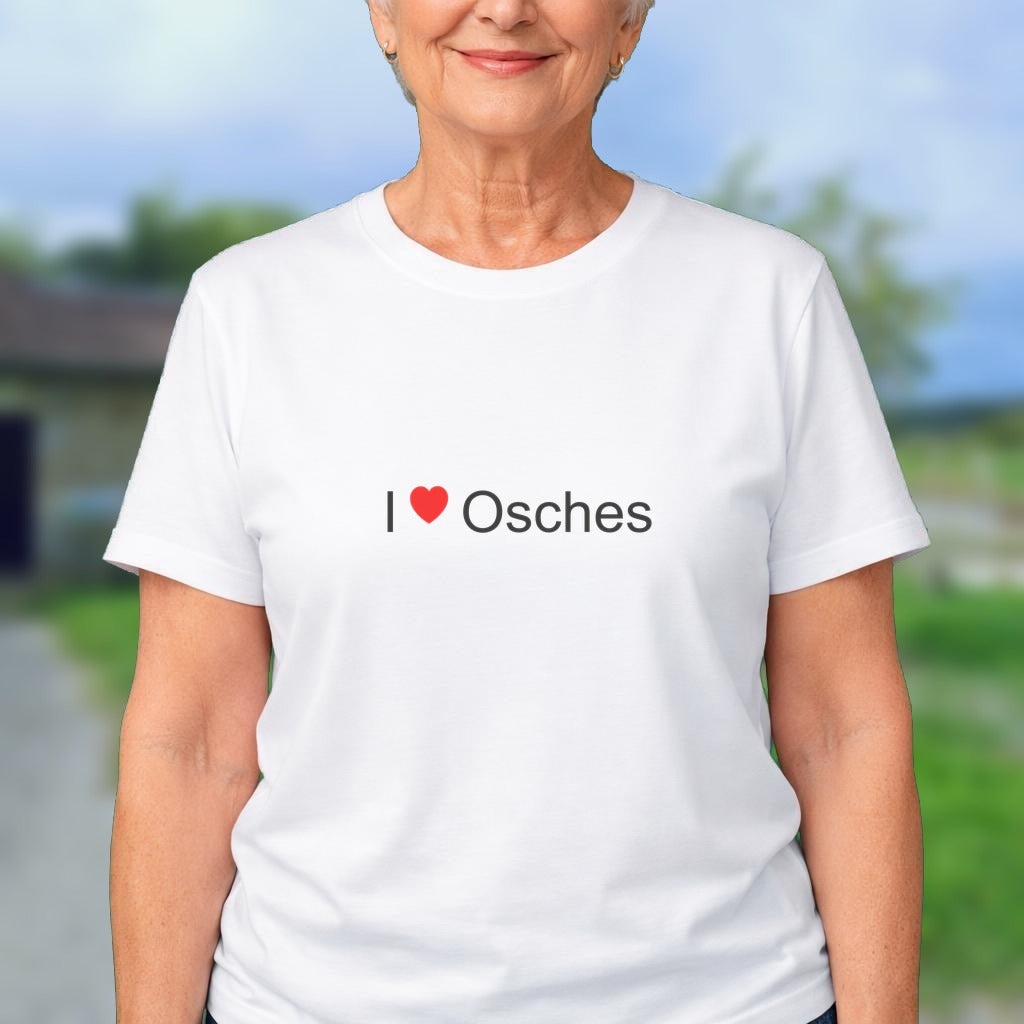 T-shirt I love osches