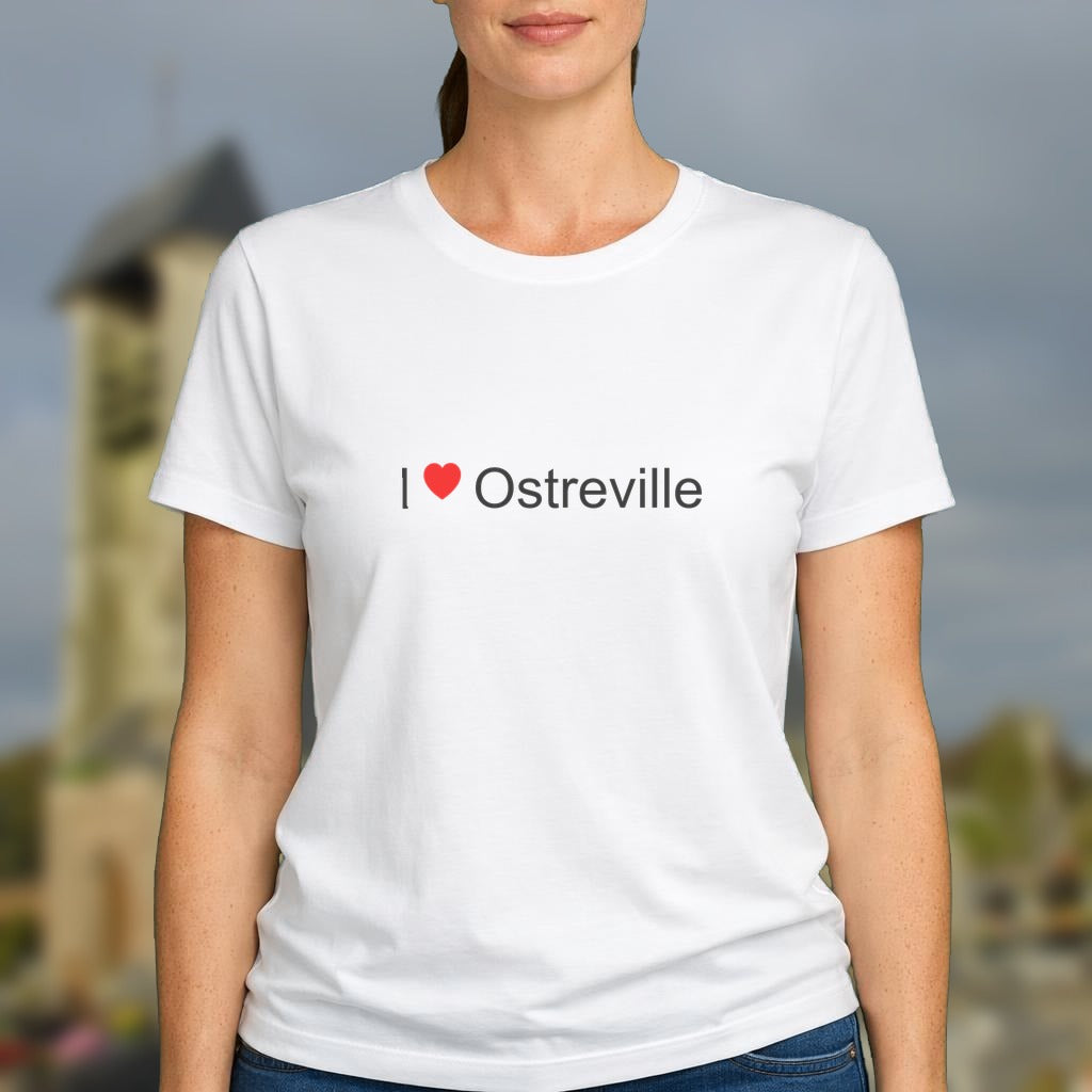 T-shirt I love ostreville