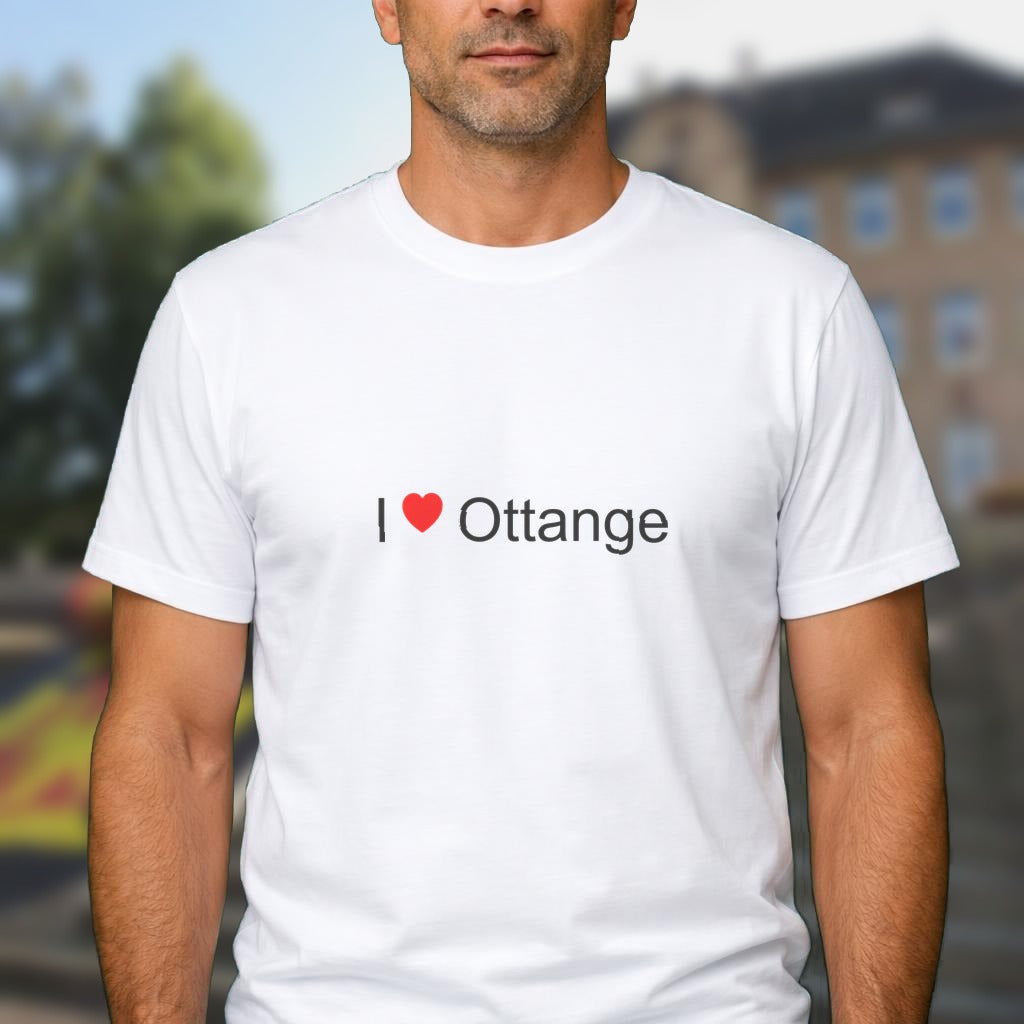 T-shirt I love ottange