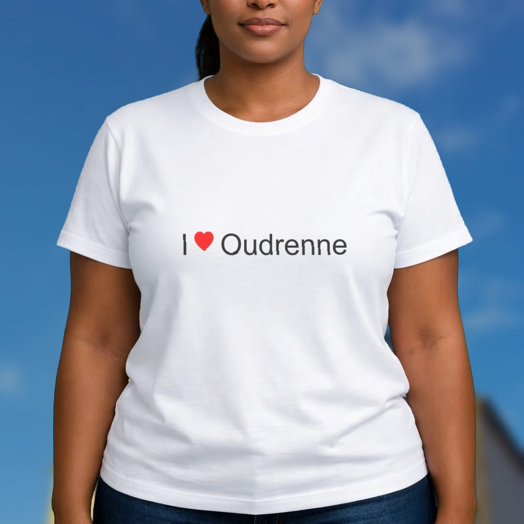 T-shirt I love oudrenne