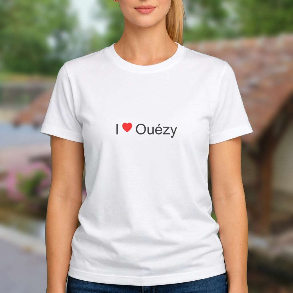 T-shirt I love ouézy