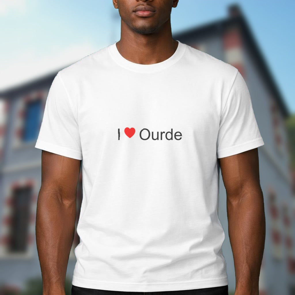 T-shirt I love ourde