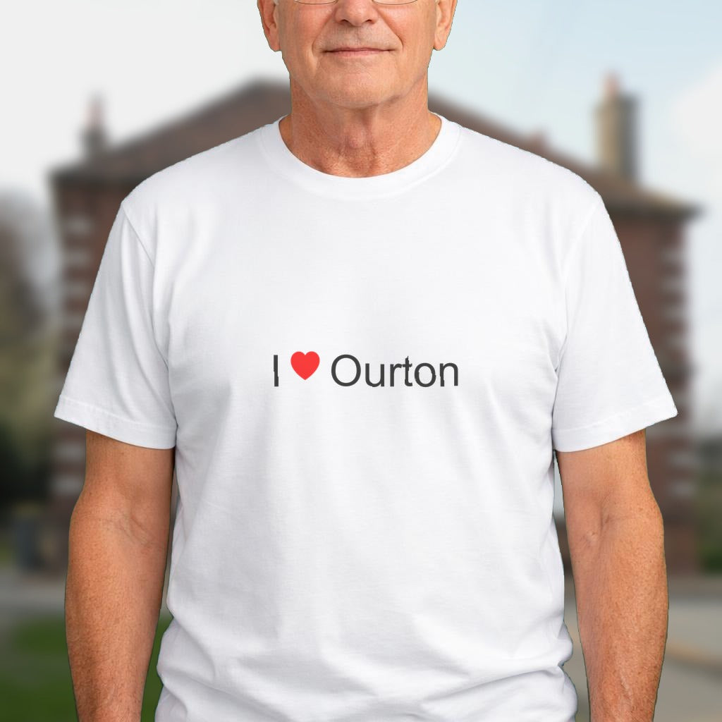 T-shirt I love ourton