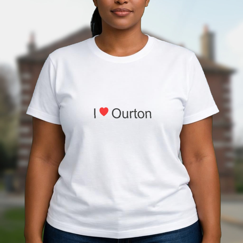 T-shirt I love ourton
