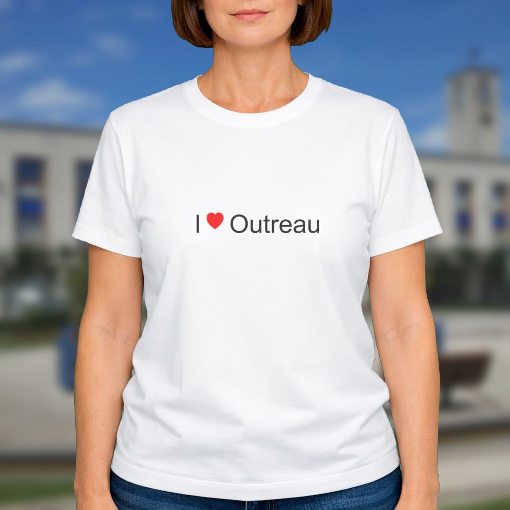 T-shirt I love outreau