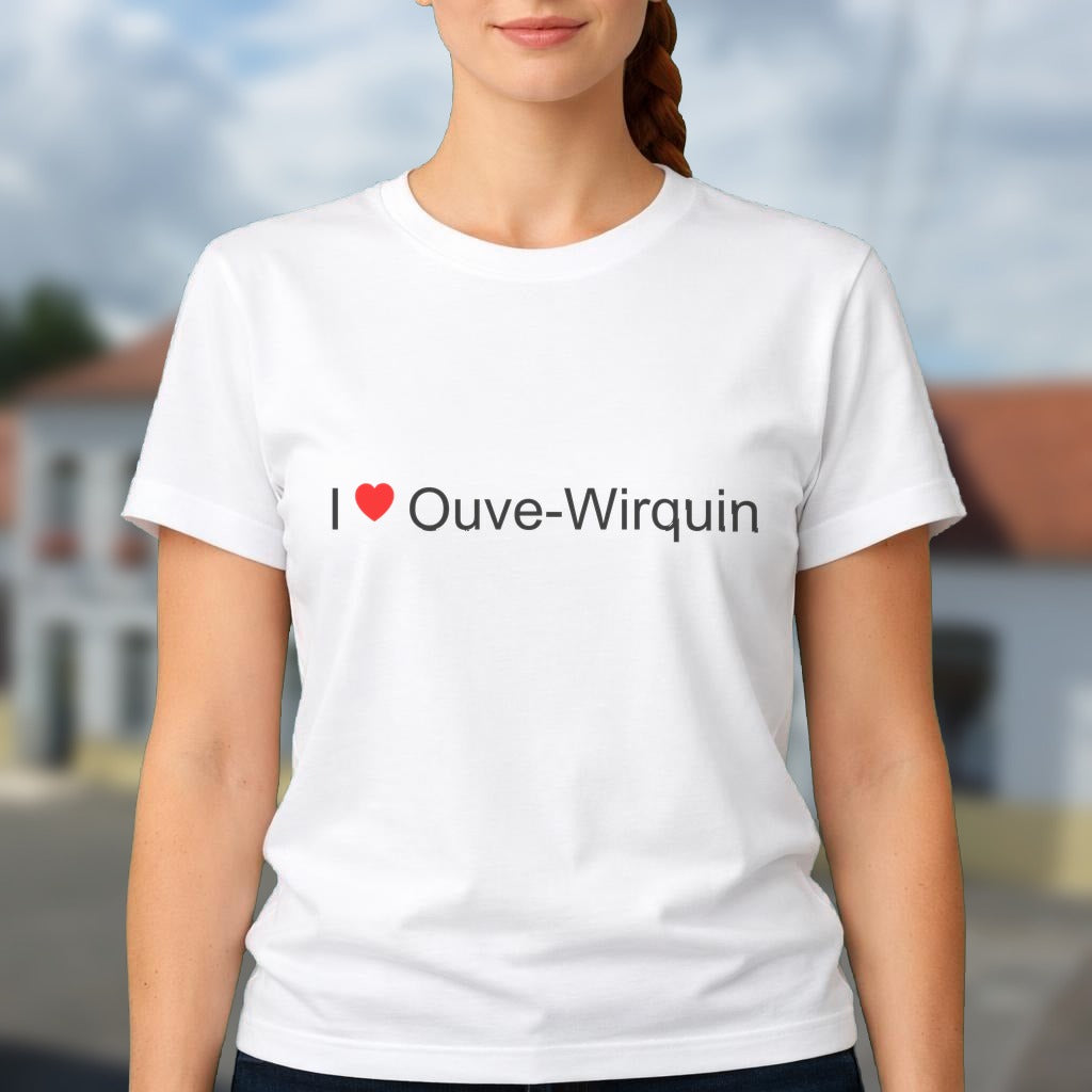 T-shirt I love ouve-wirquin