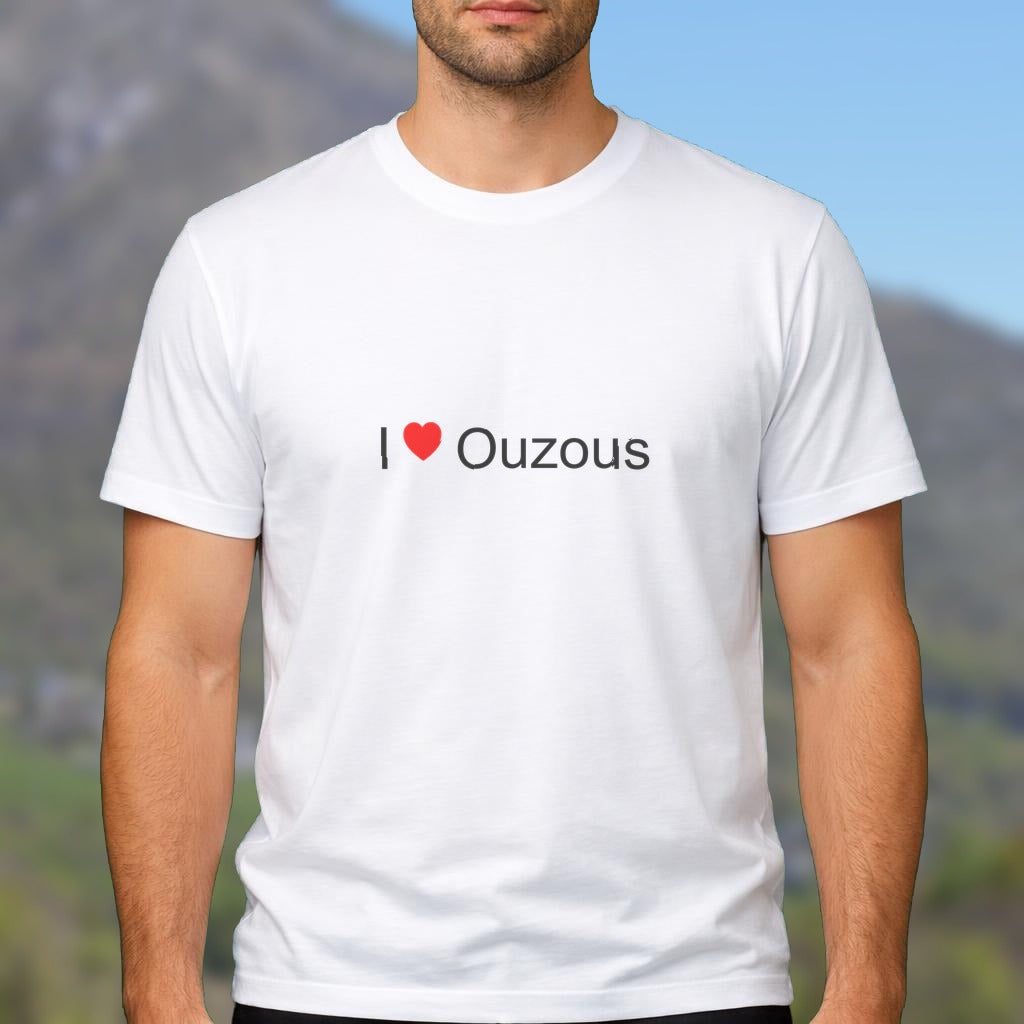 T-shirt I love ouzous