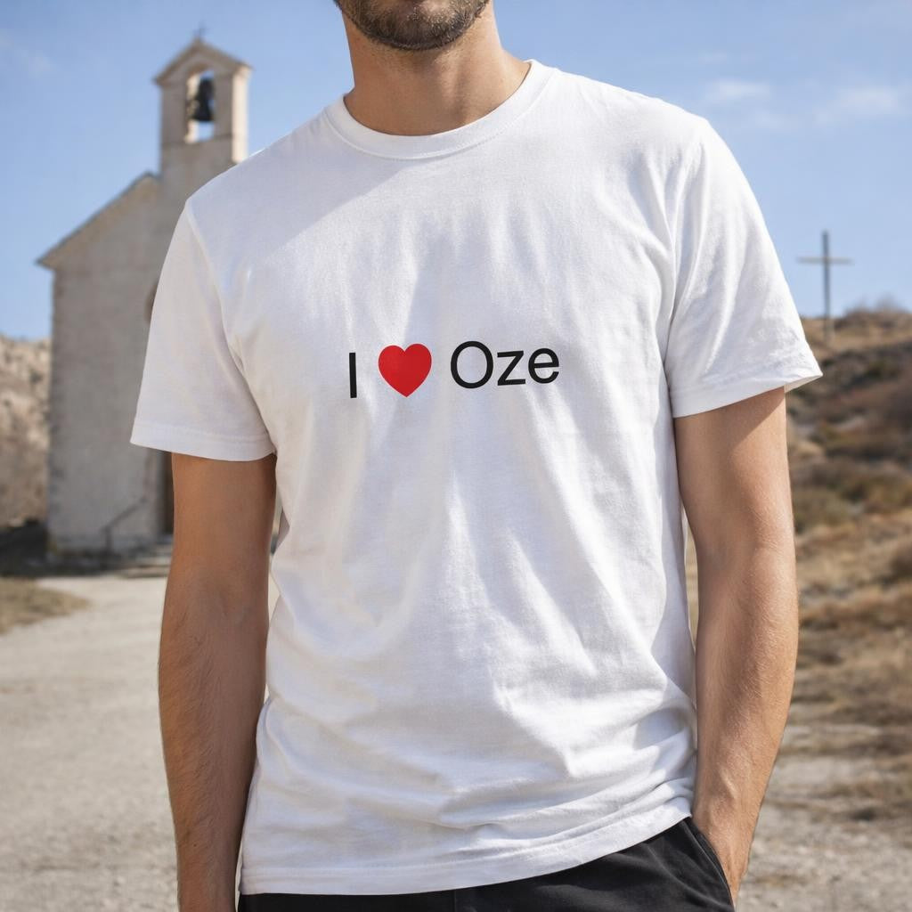 T-shirt I love oze