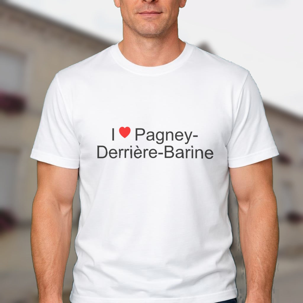 T-shirt I love pagney-derrière-barine