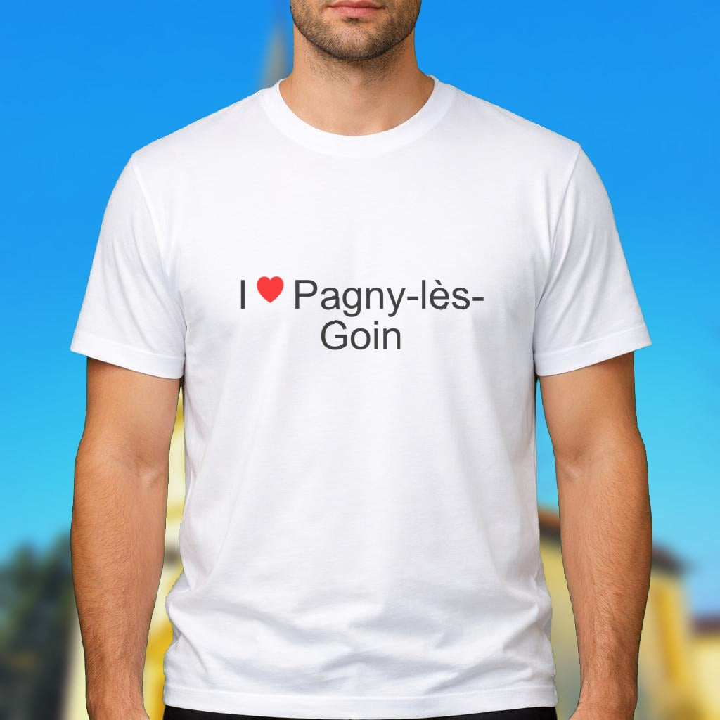 T-shirt I love pagny-lès-goin