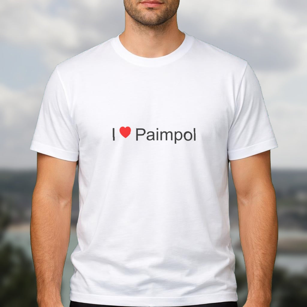 T-shirt I love paimpol