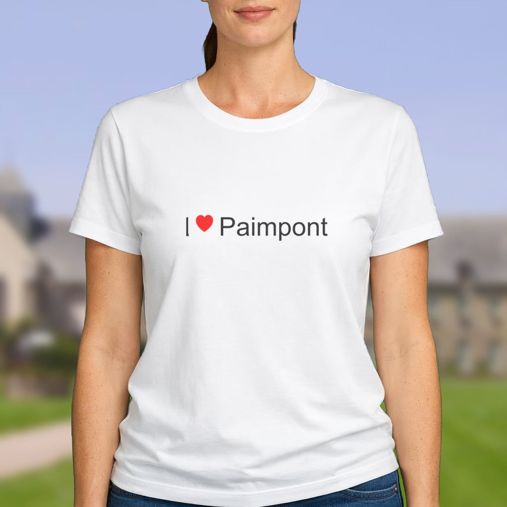 T-shirt I love paimpont