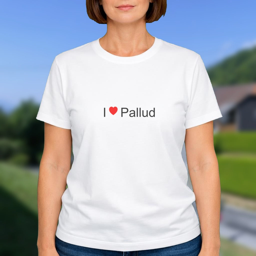 T-shirt I love pallud