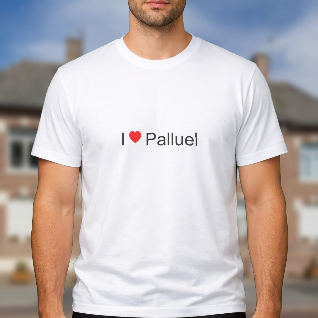 T-shirt I love palluel