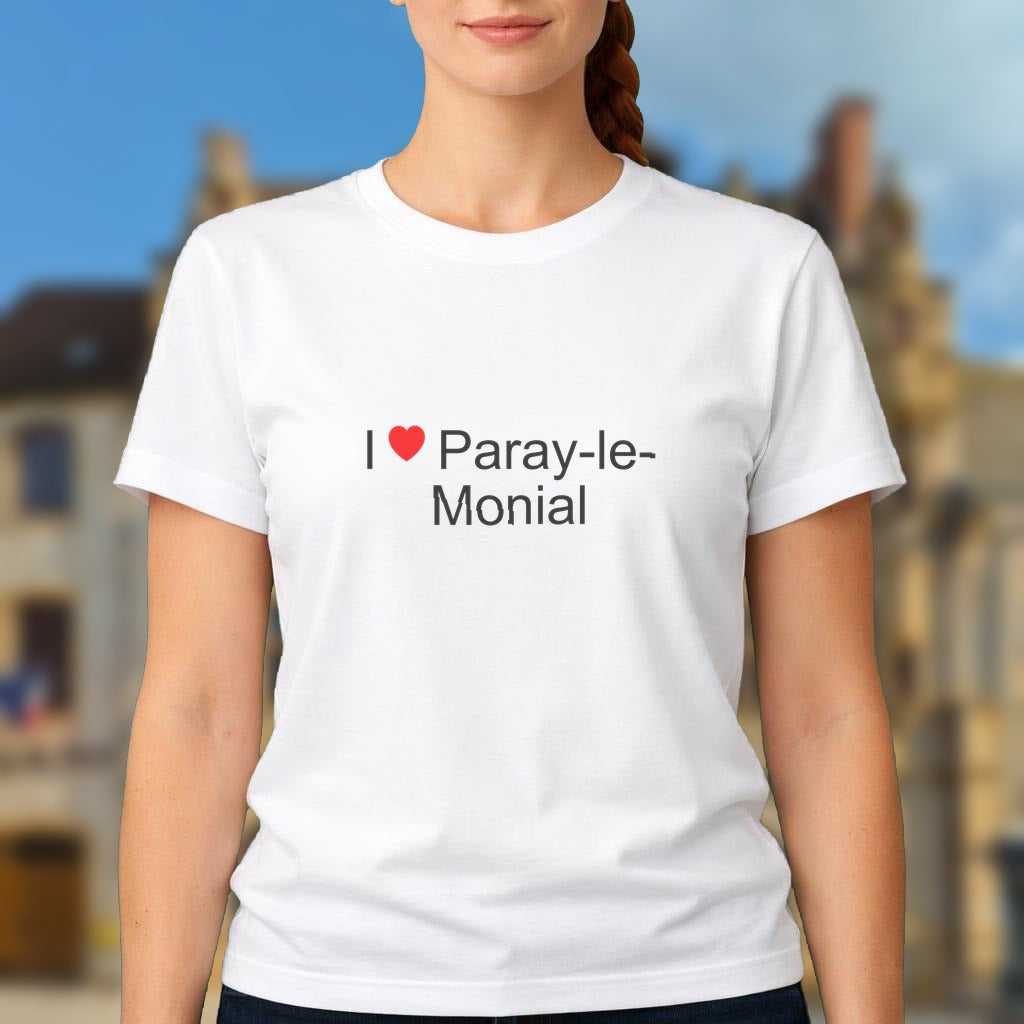 T-shirt I love paray-le-monial