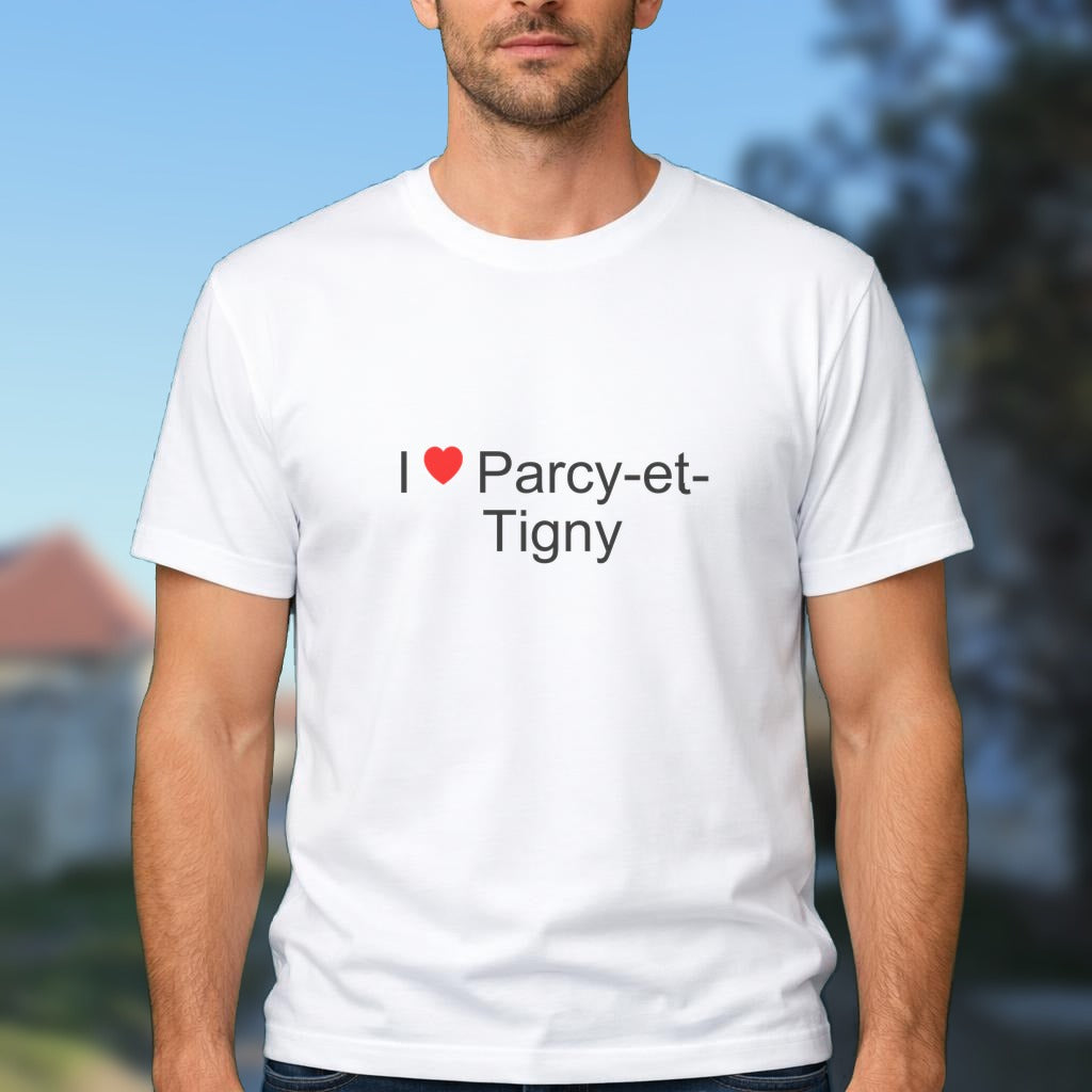 T-shirt I love parcy-et-tigny