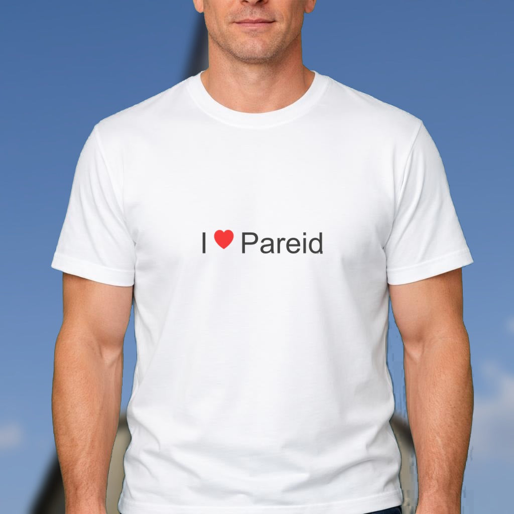 T-shirt I love pareid