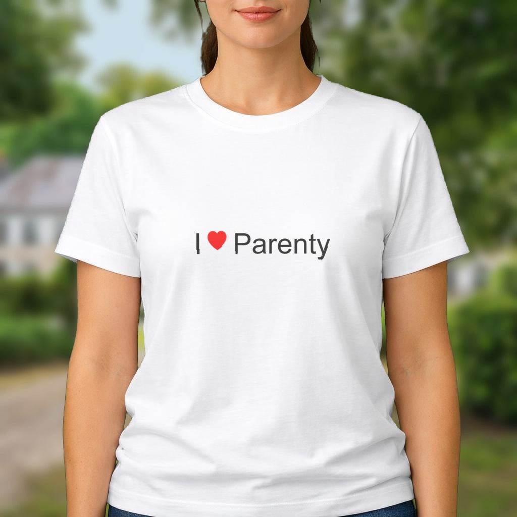 T-shirt I love parenty