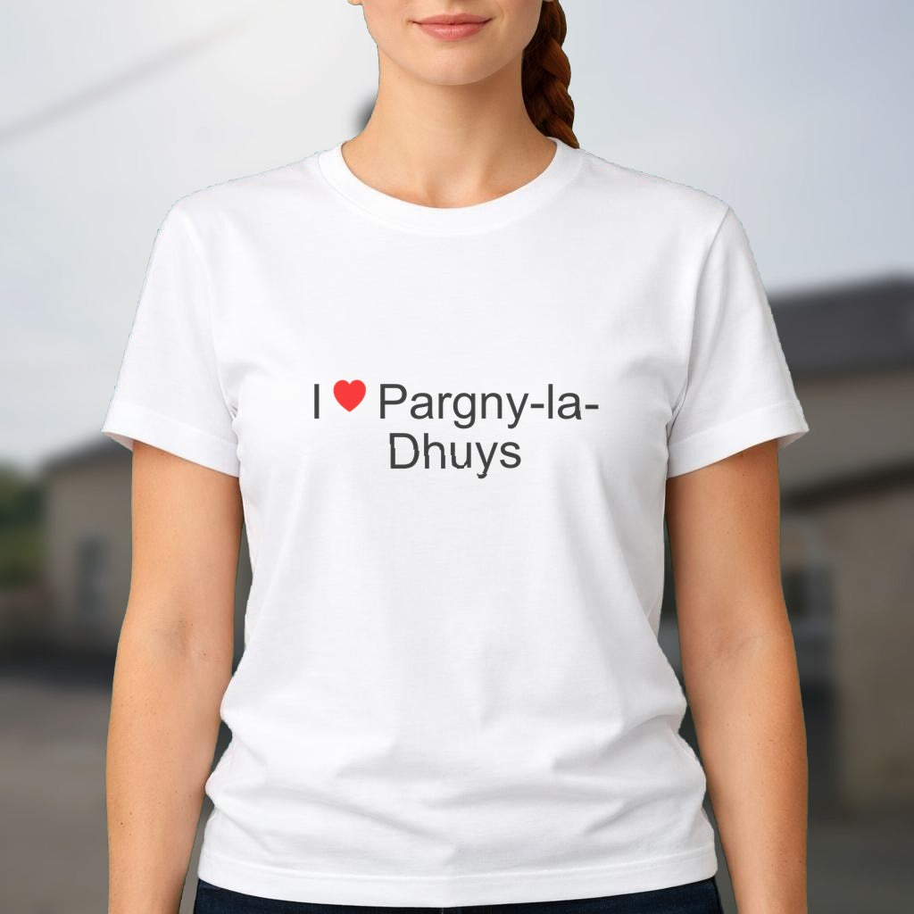 T-shirt I love pargny-la-dhuys