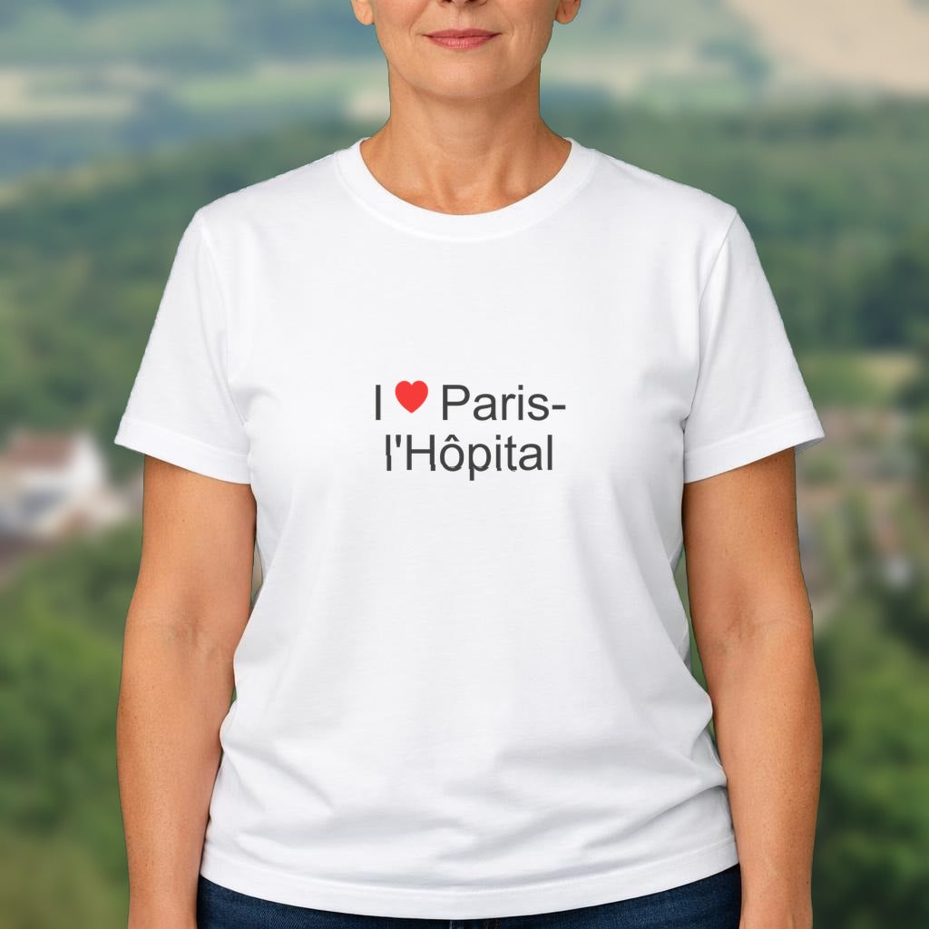 T-shirt I love paris-l'hôpital