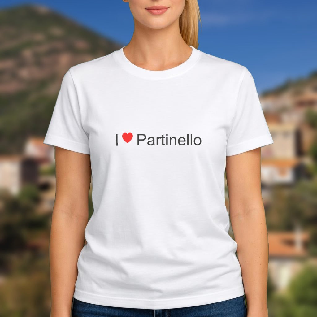 T-shirt I love partinello