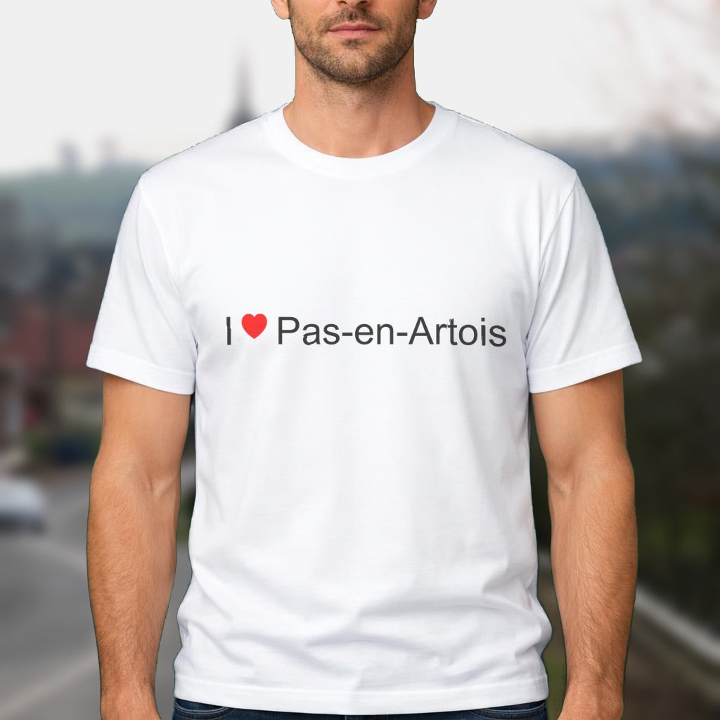 T-shirt I love pas-en-artois
