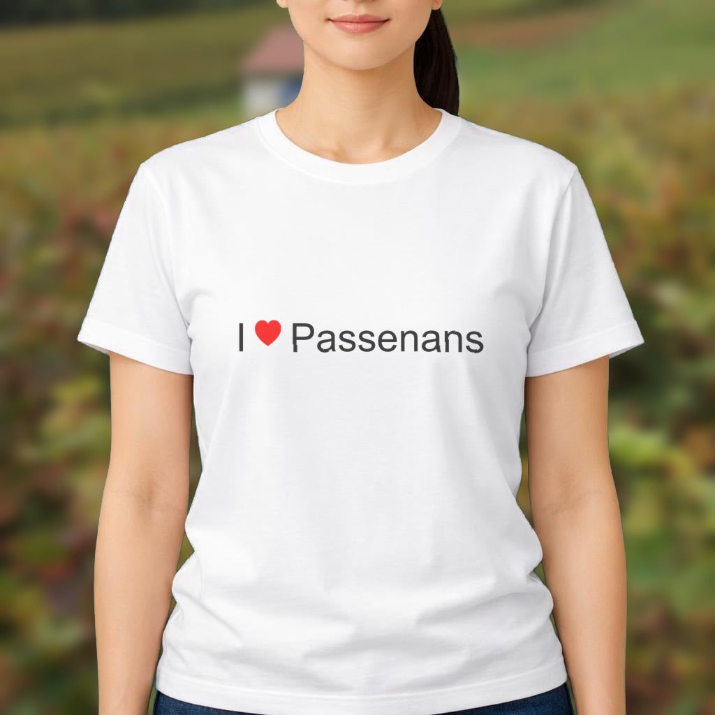 T-shirt I love passenans