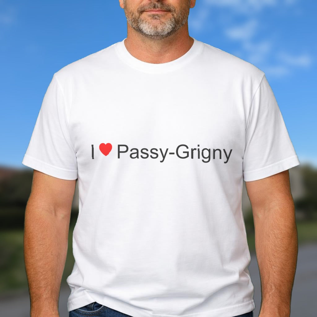 T-shirt I love passy-grigny
