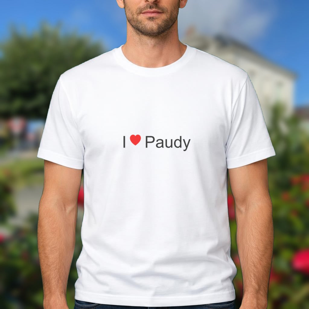 T-shirt I love paudy