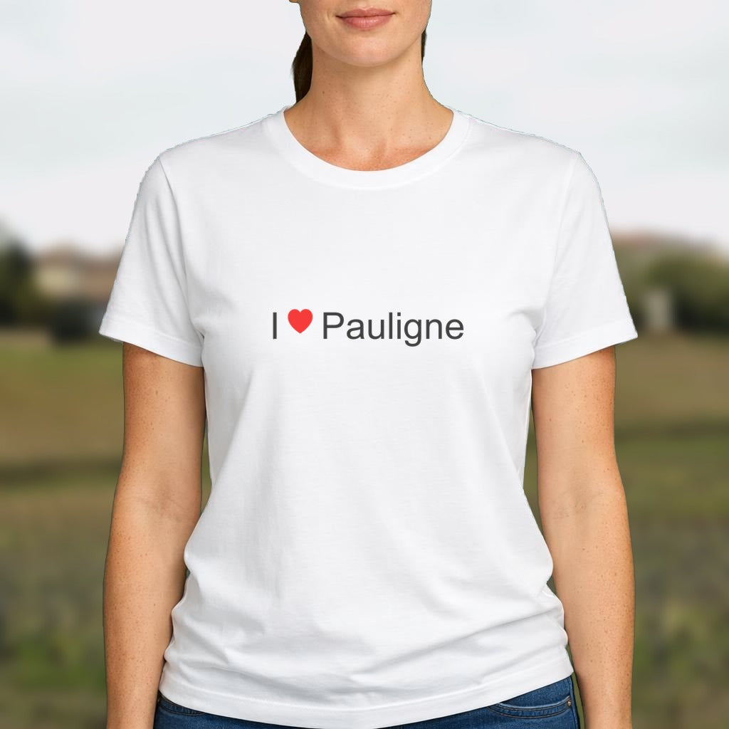 T-shirt I love pauligne
